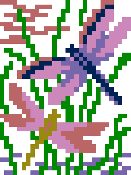 CrossMe Color 10 - 267 Solution