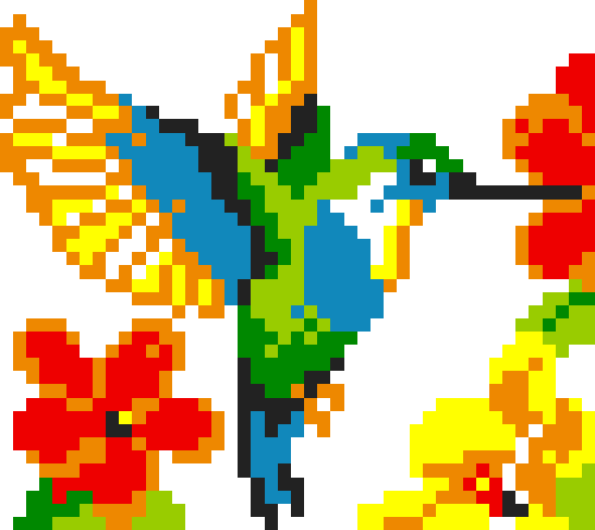 CrossMe Color 10 - 461 Solution