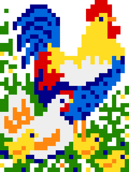 CrossMe Color 7 - 208 Solution