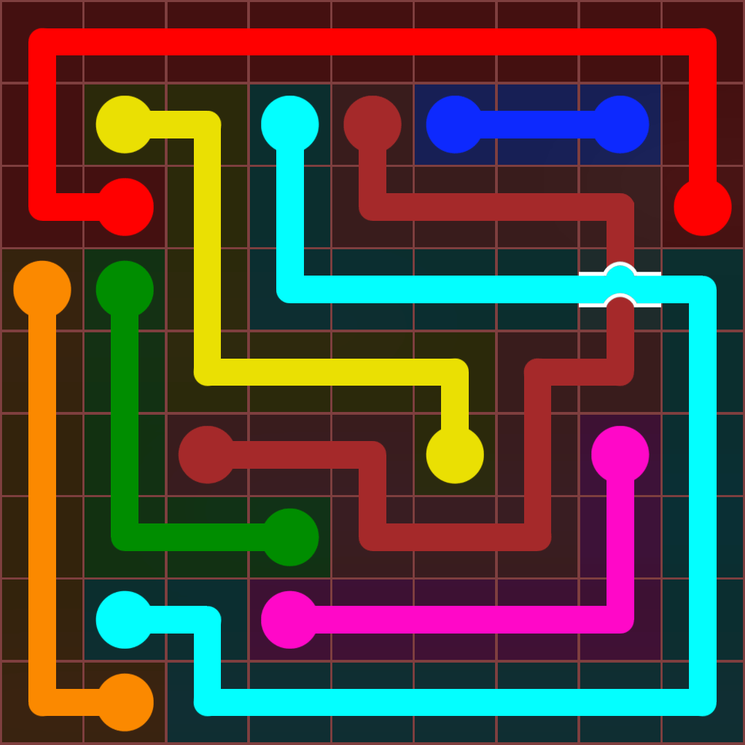 Flow Free 704 Solution