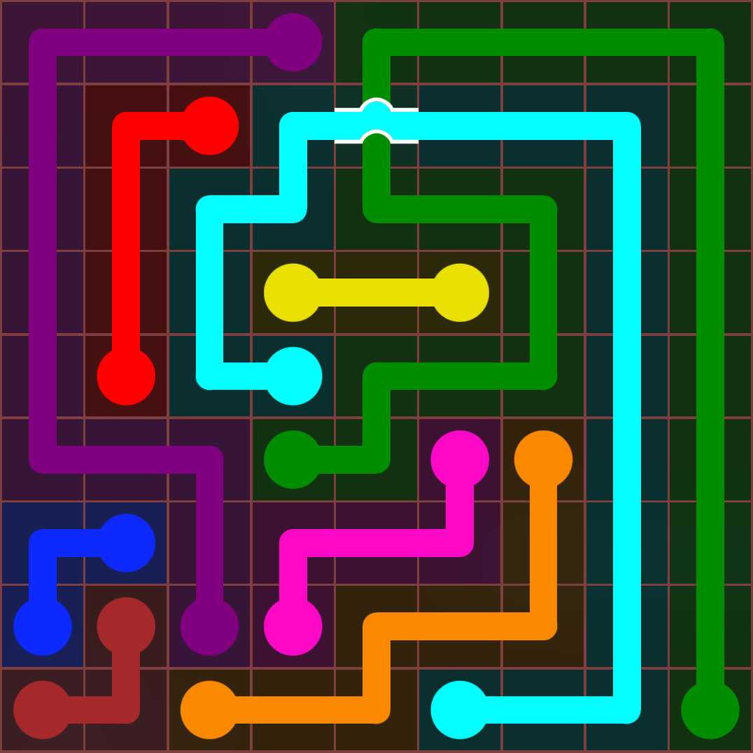 Flow Free 707 Solution