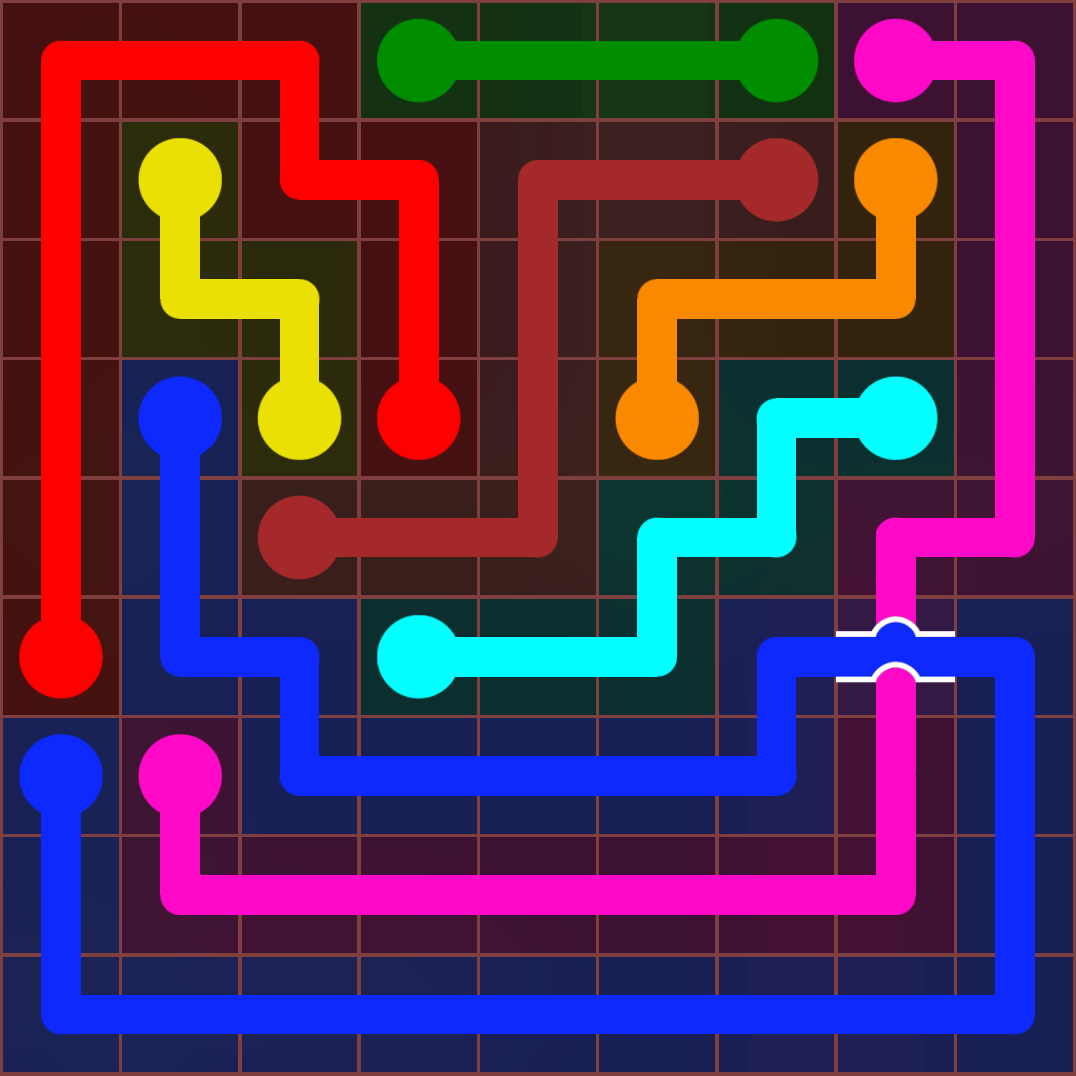Flow Free 711 Solution