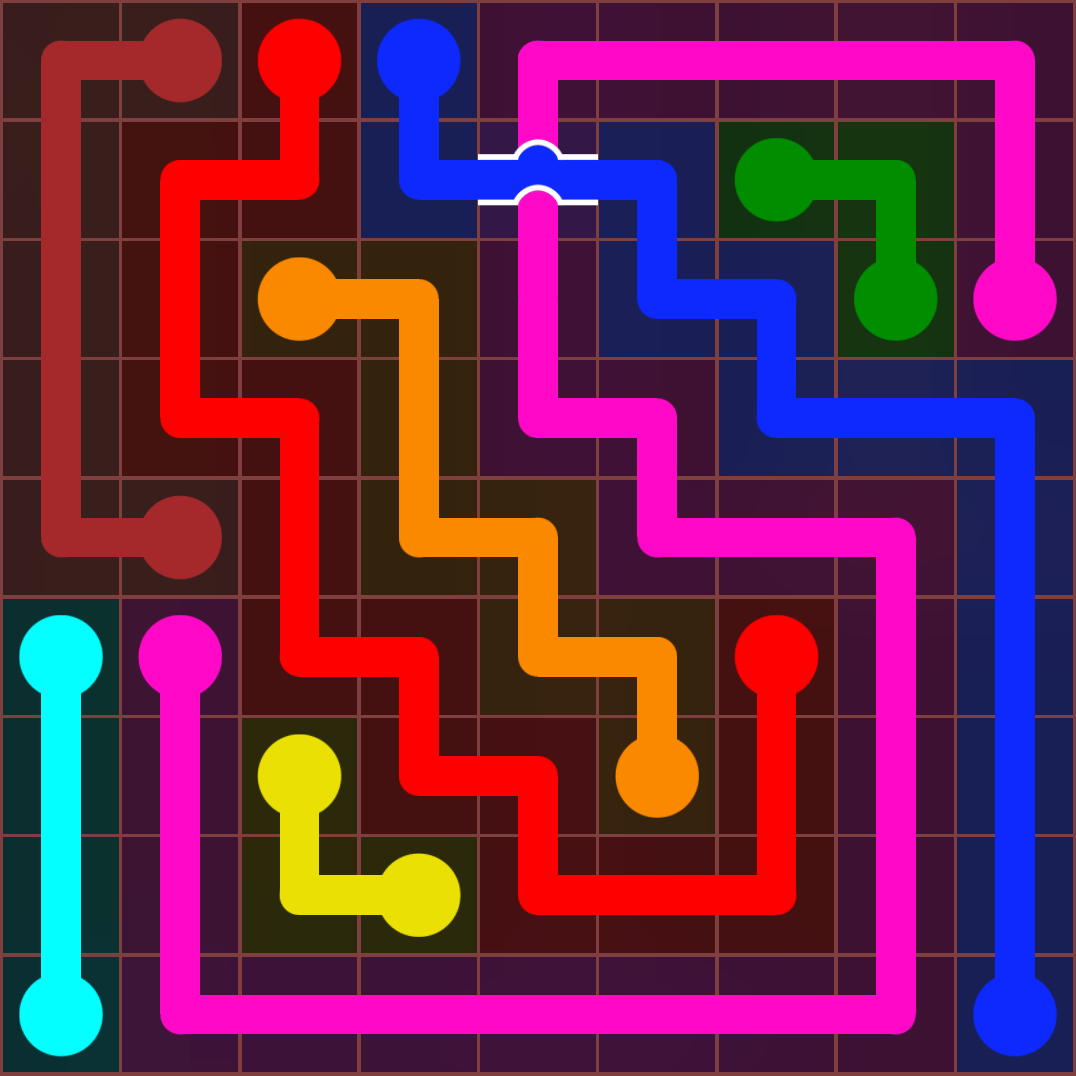 Flow Free 712 Solution