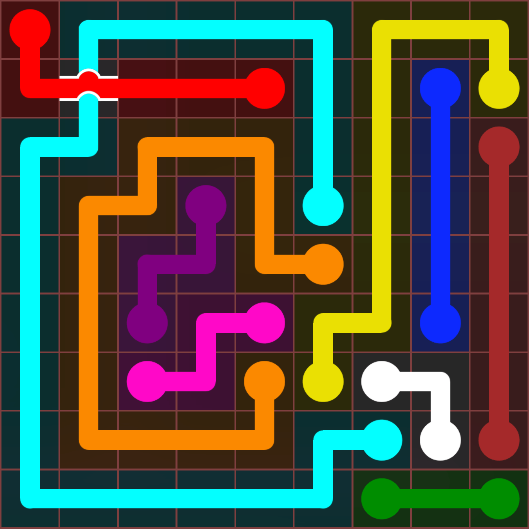 Flow Free 717 Solution