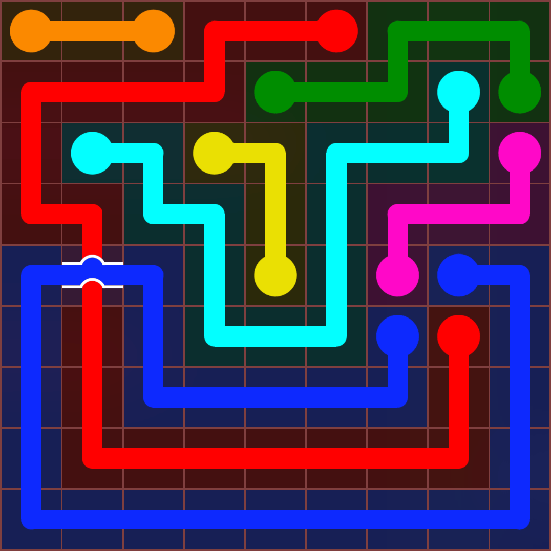 Flow Free 719 Solution