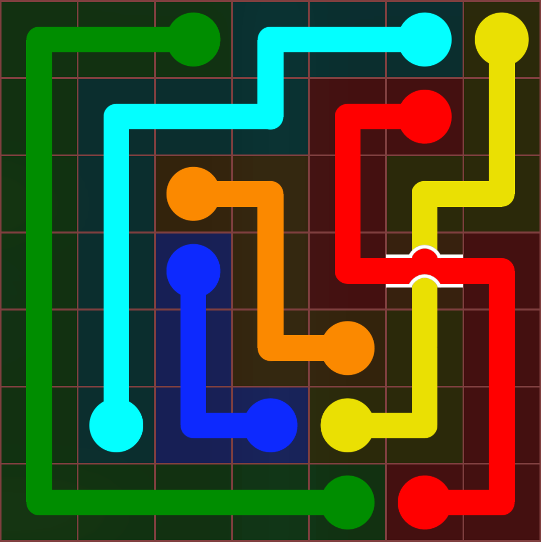Flow Free 583 Solution