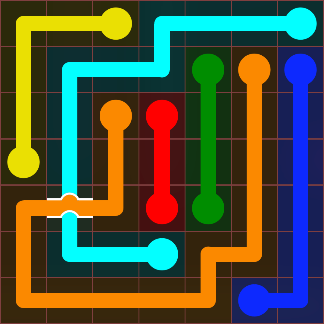 Flow Free 584 Solution