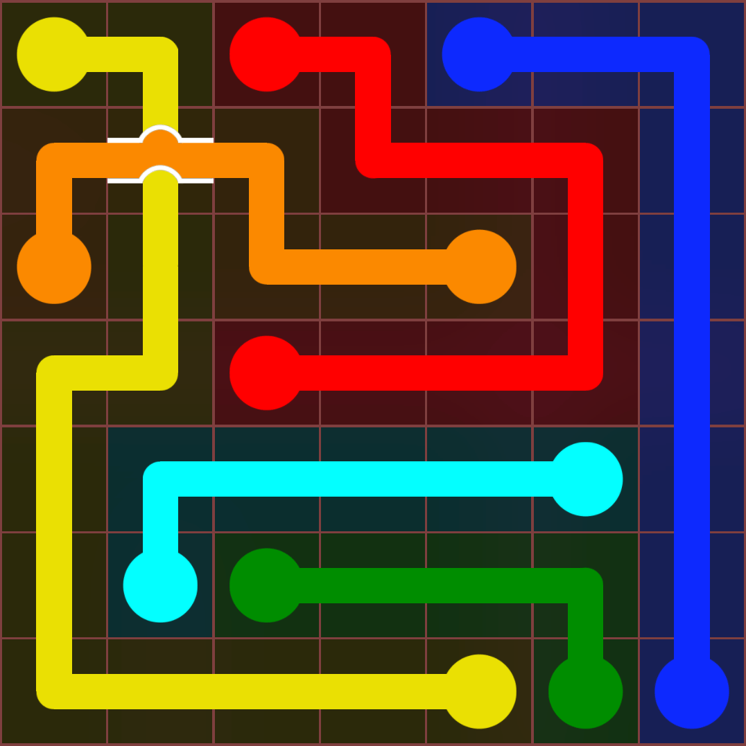Flow Free 586 Solution
