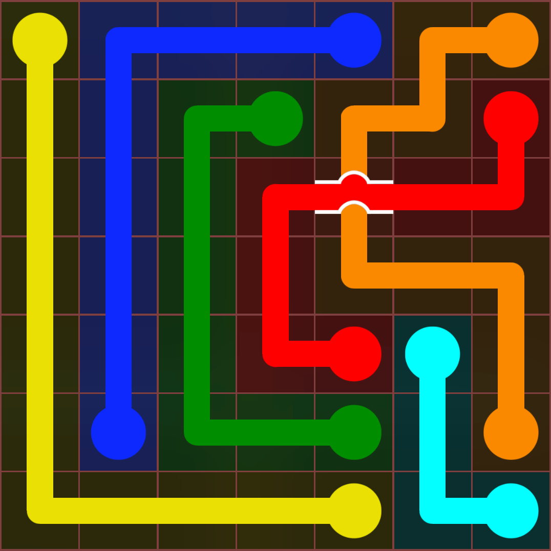 Flow Free 589 Solution