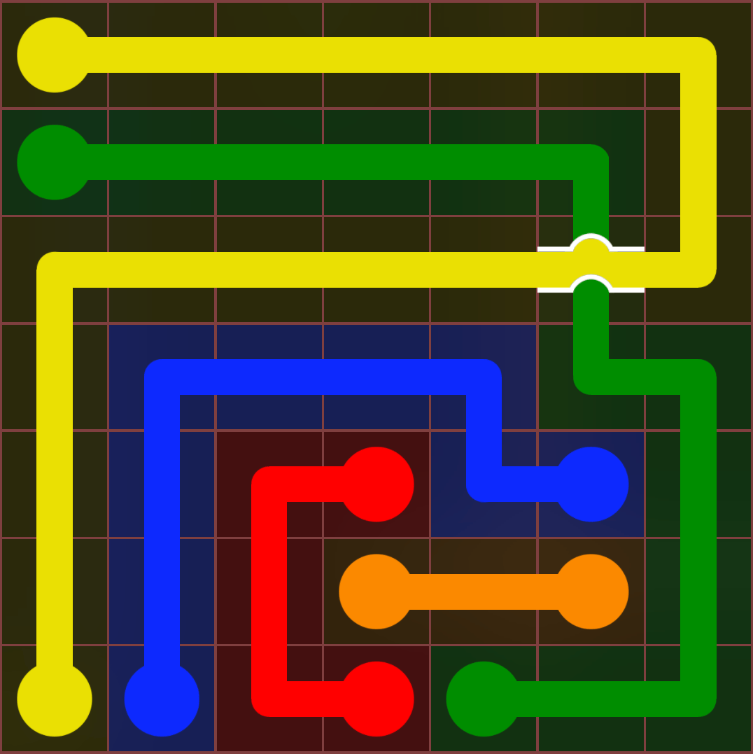 Flow Free 593 Solution