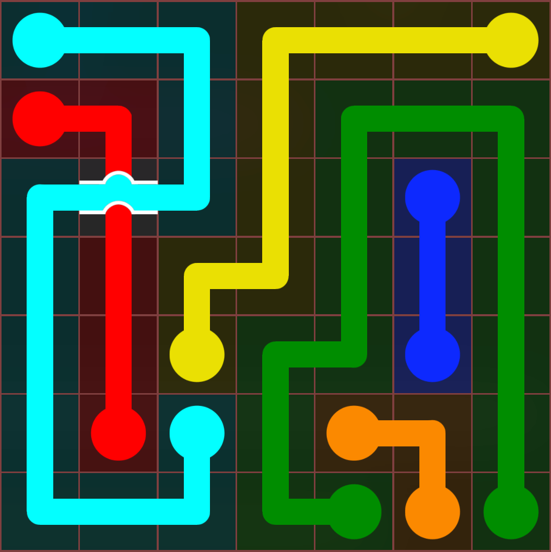 Flow Free 594 Solution
