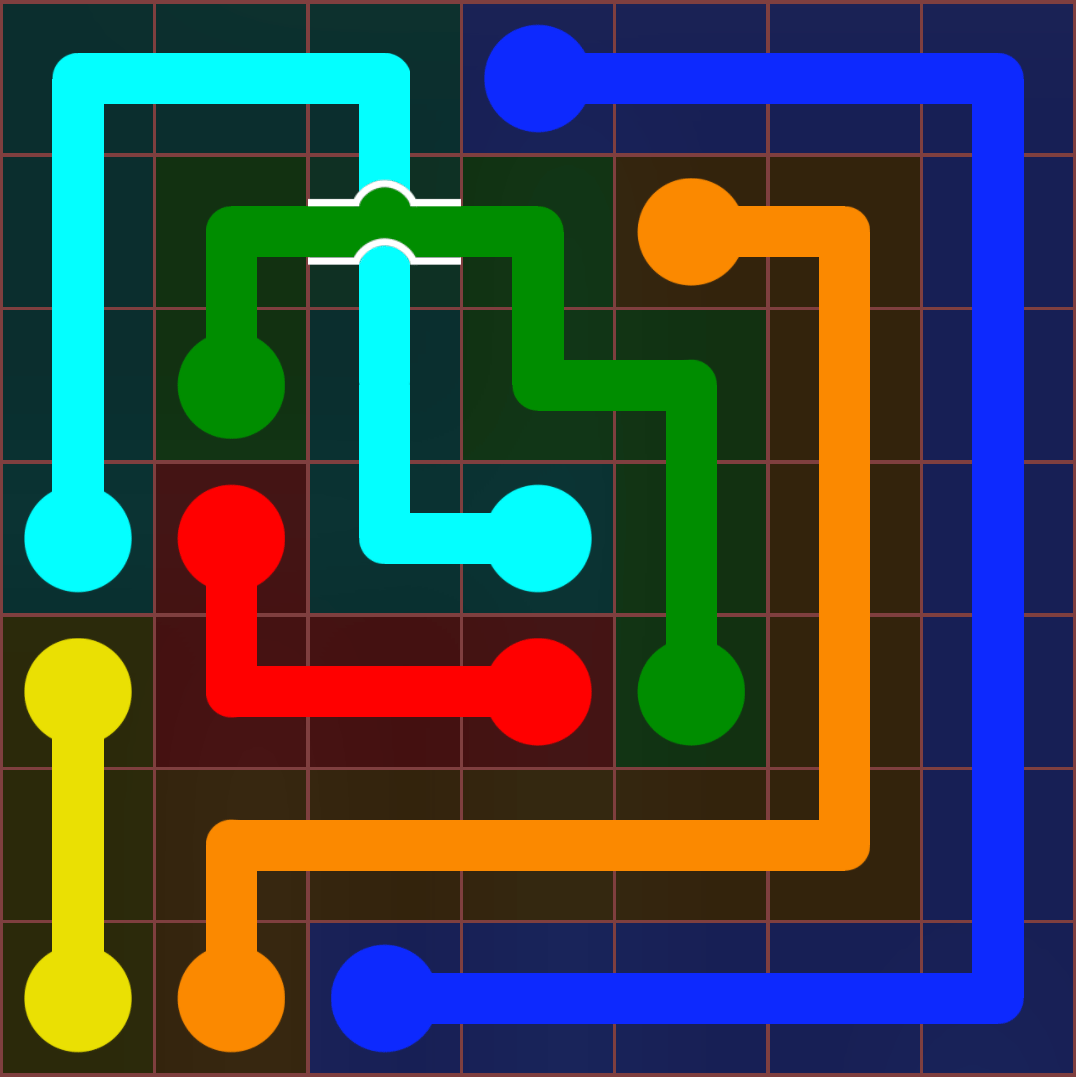 Flow Free 597 Solution