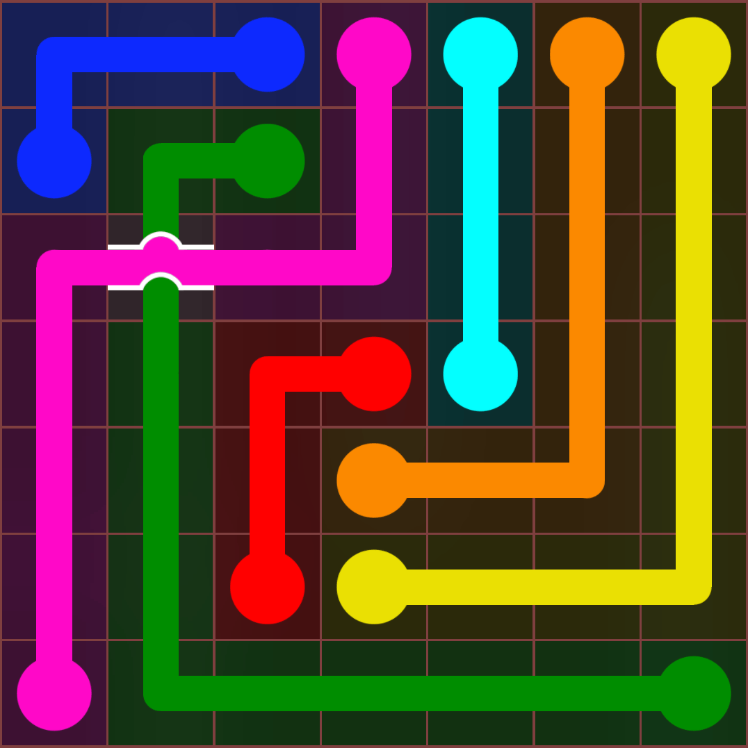 Flow Free 598 Solution