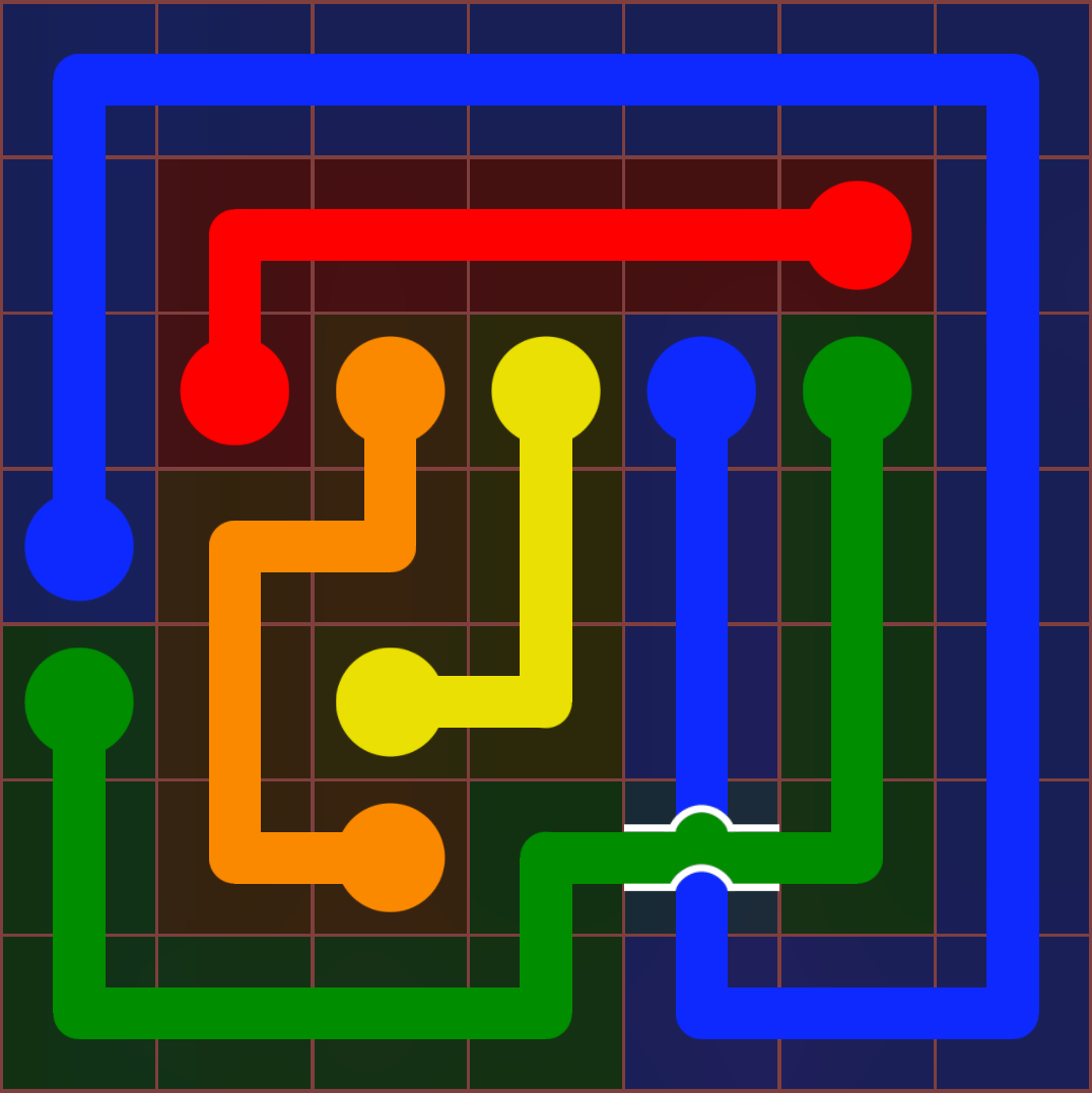 Flow Free 602 Solution