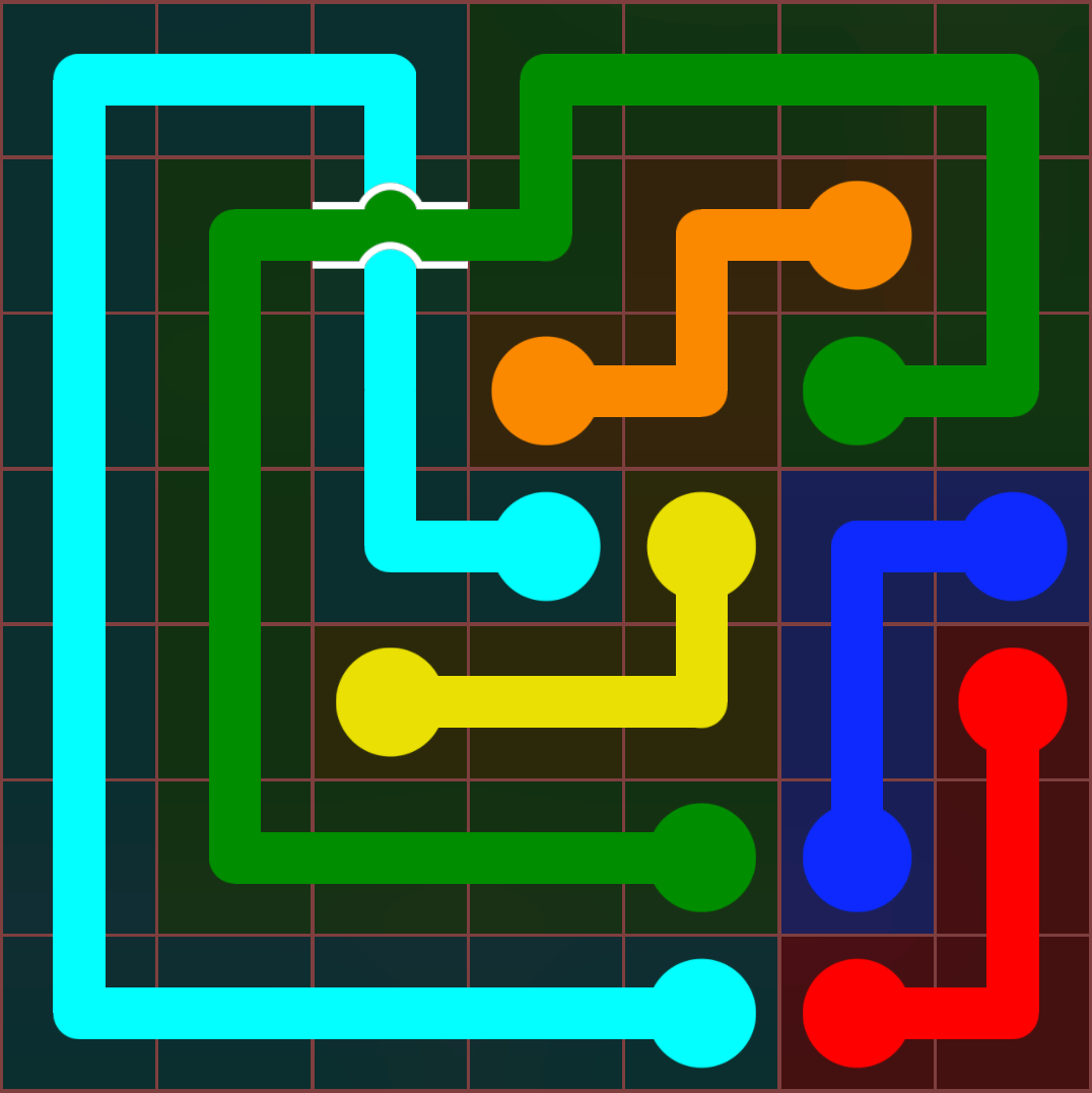 Flow Free 606 Solution