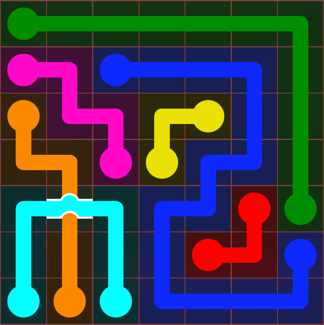 Flow Free 607 Solution