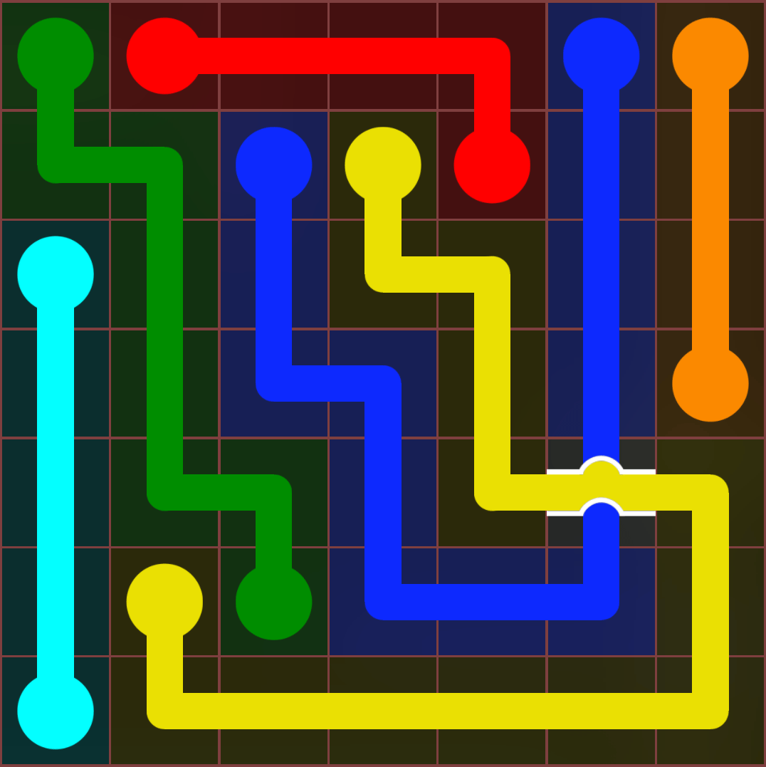 Flow Free 614 Solution