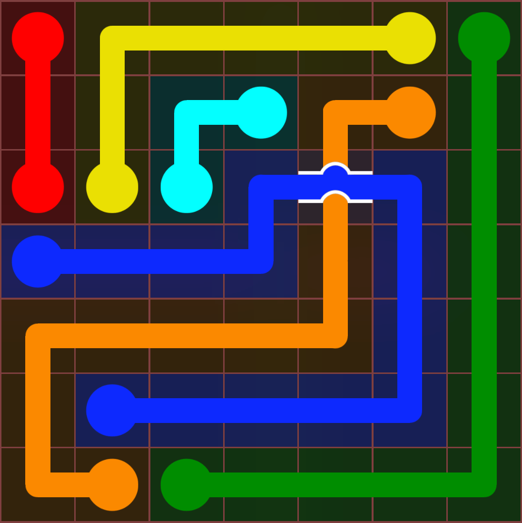 Flow Free 621 Solution