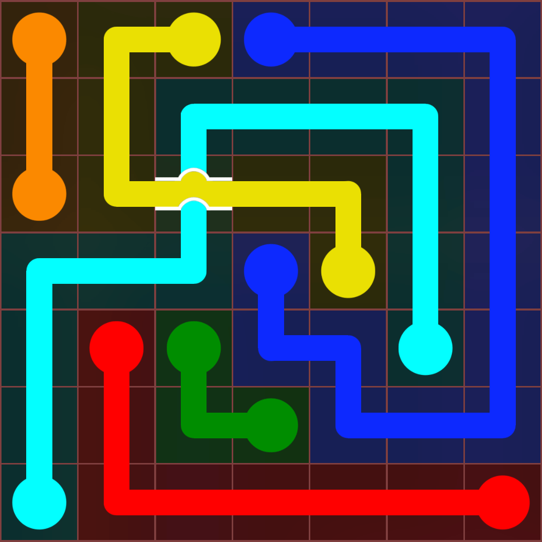 Flow Free 625 Solution