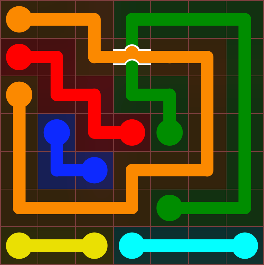 Flow Free 628 Solution