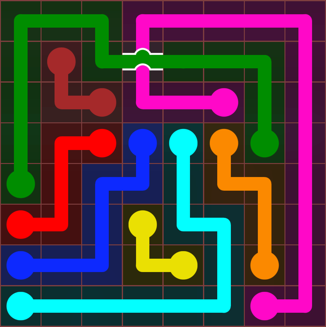 Flow Free 641 Solution