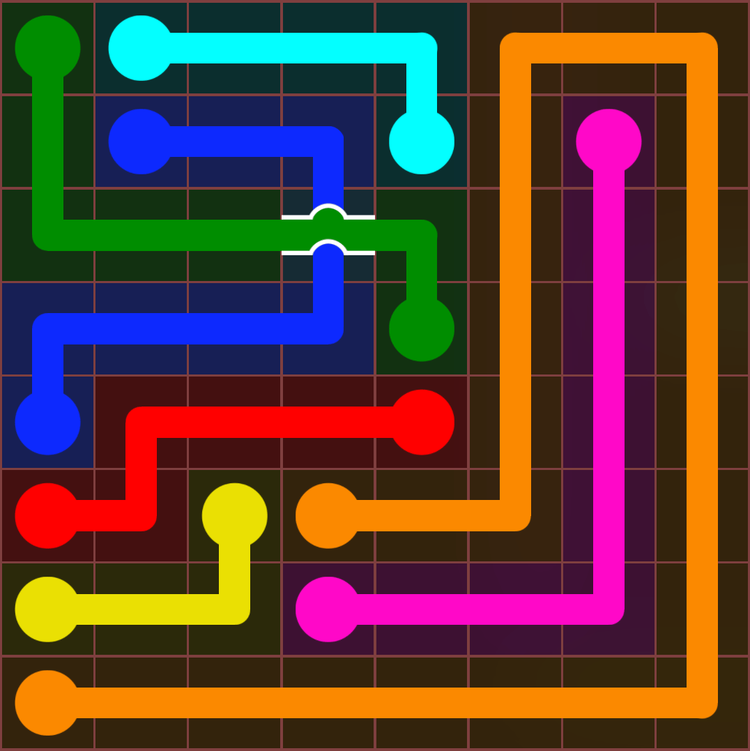 Flow Free 642 Solution