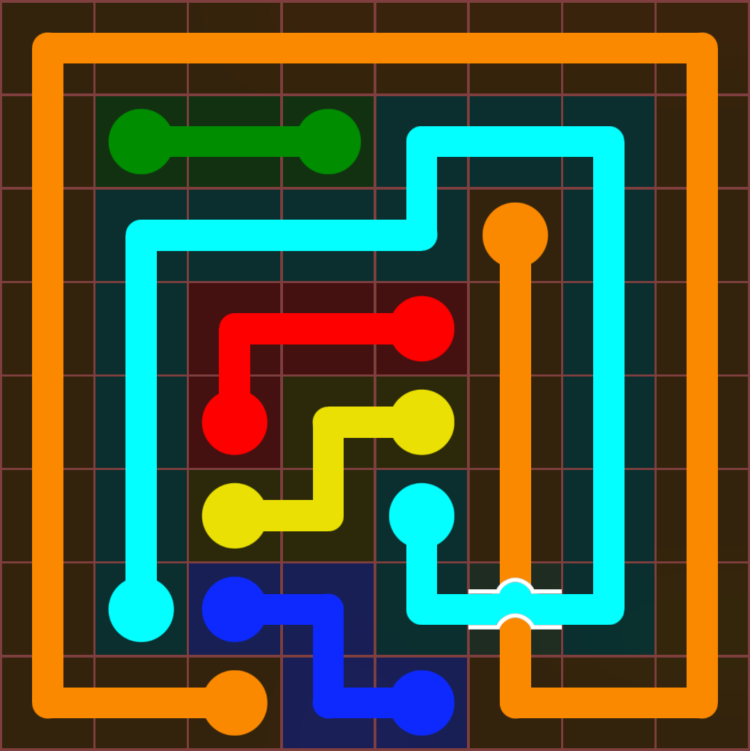 Flow Free 647 Solution