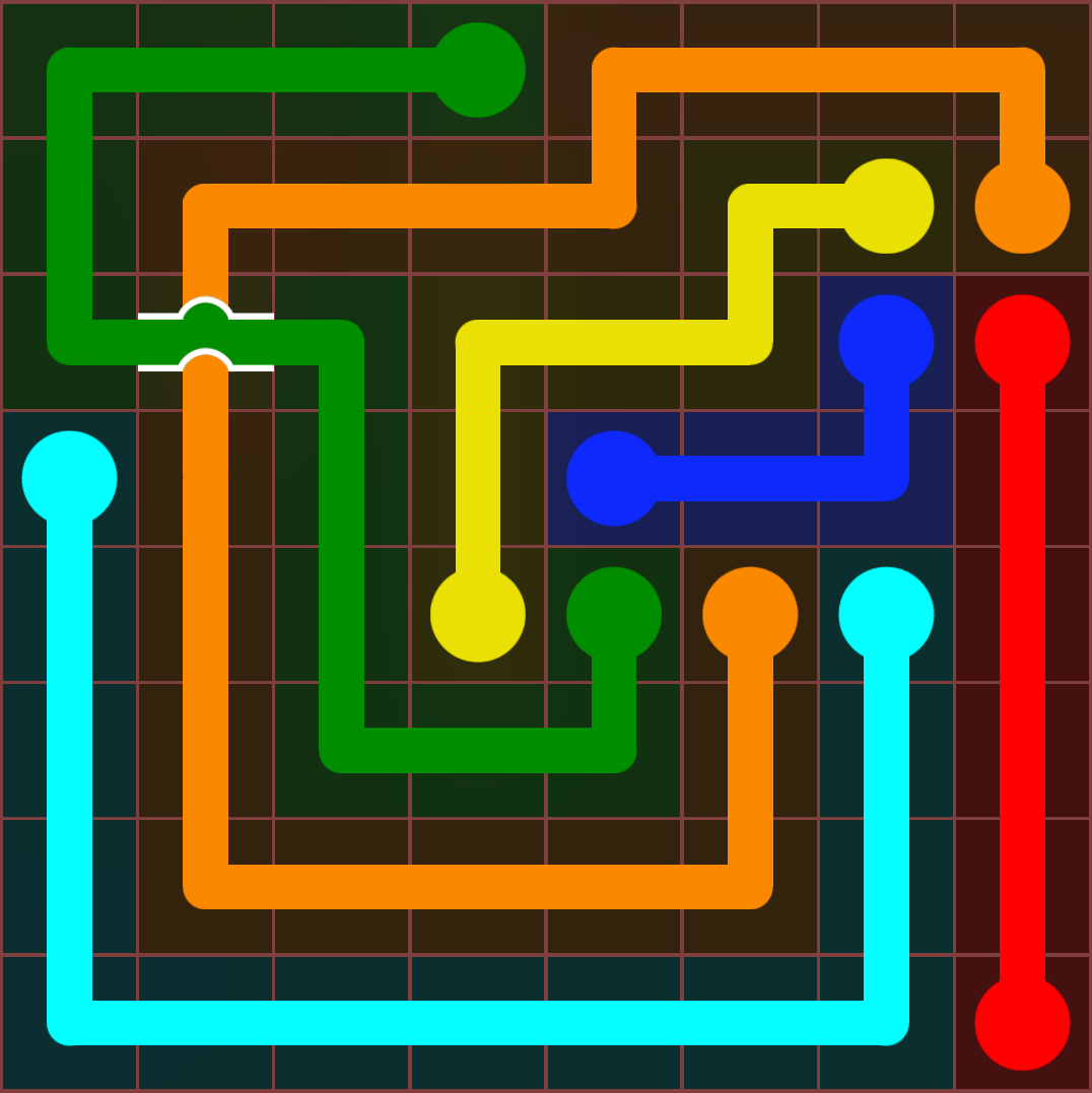 Flow Free 669 Solution