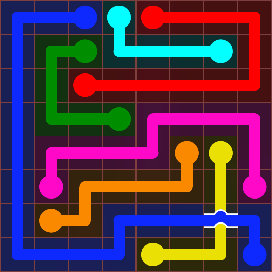 Flow Free 681 Solution