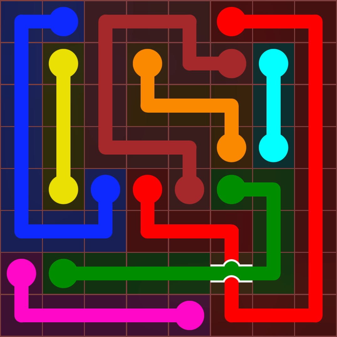 Flow Free 682 Solution