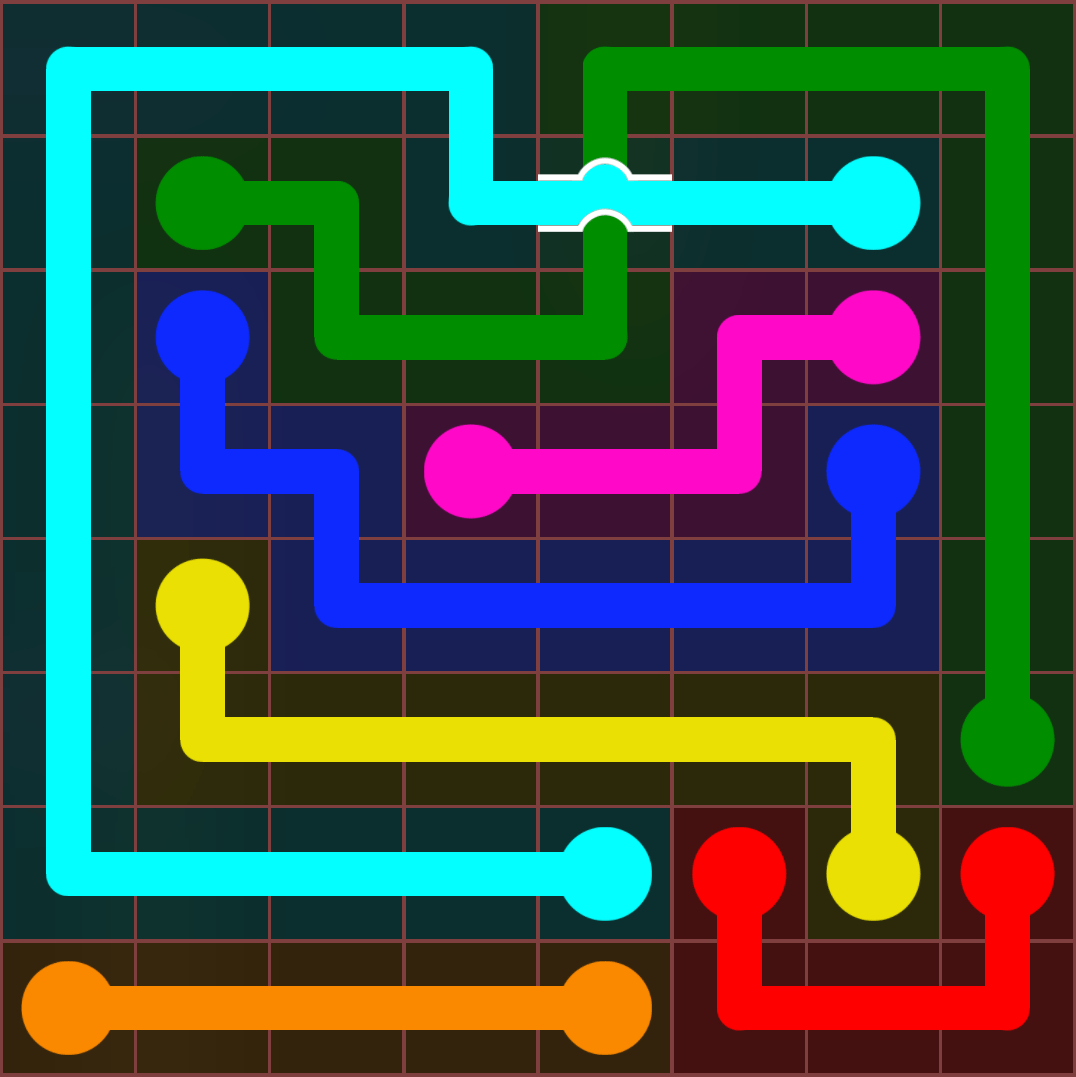 Flow Free 683 Solution