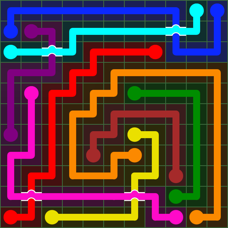 Flow Free 5027 Solution