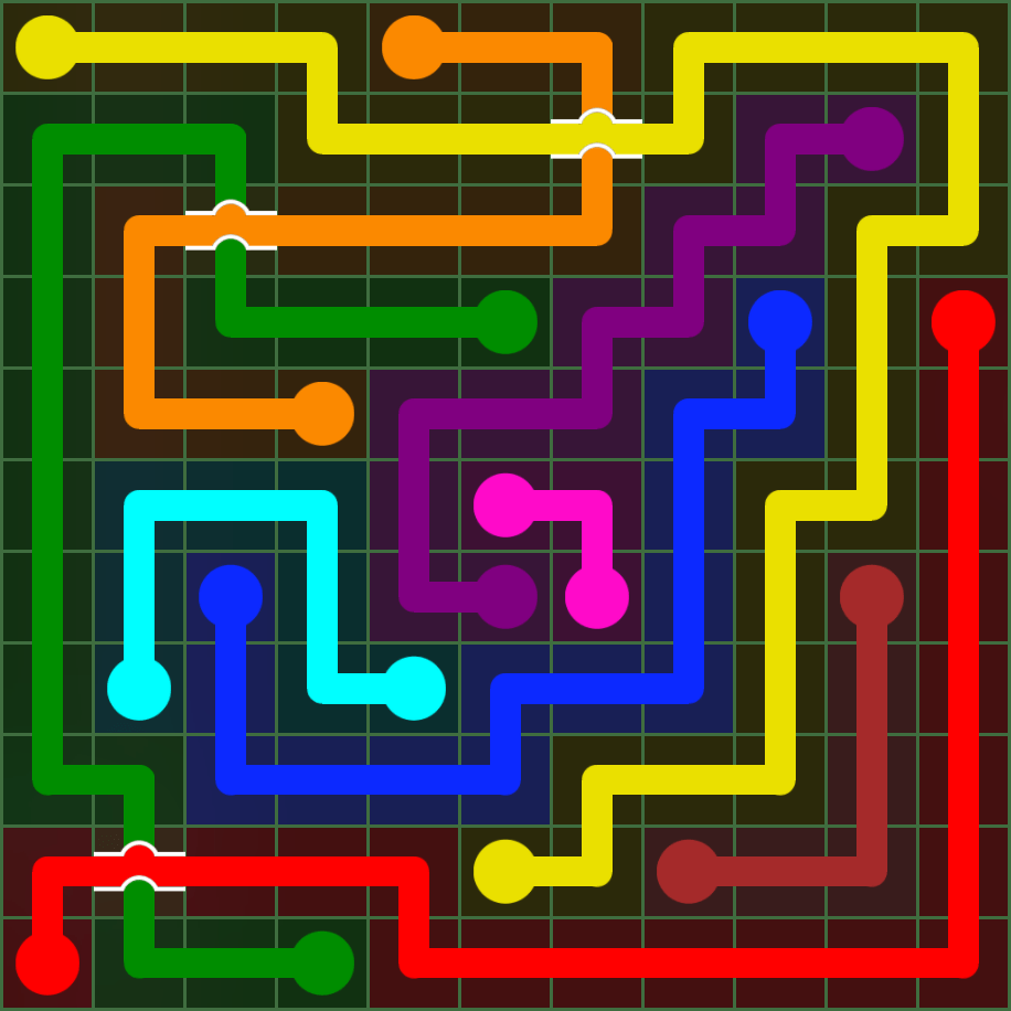Flow Free 5031 Solution
