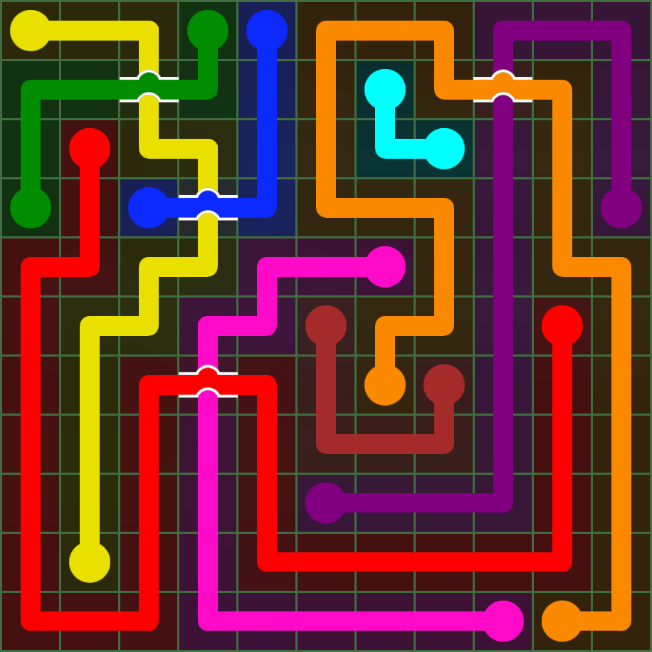 Flow Free 5032 Solution