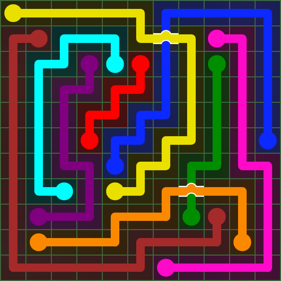 Flow Free 5033 Solution