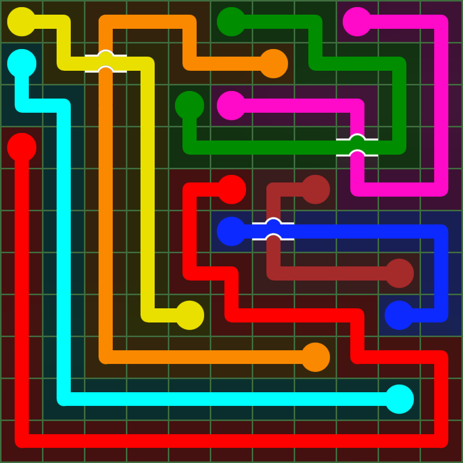 Flow Free 5036 Solution