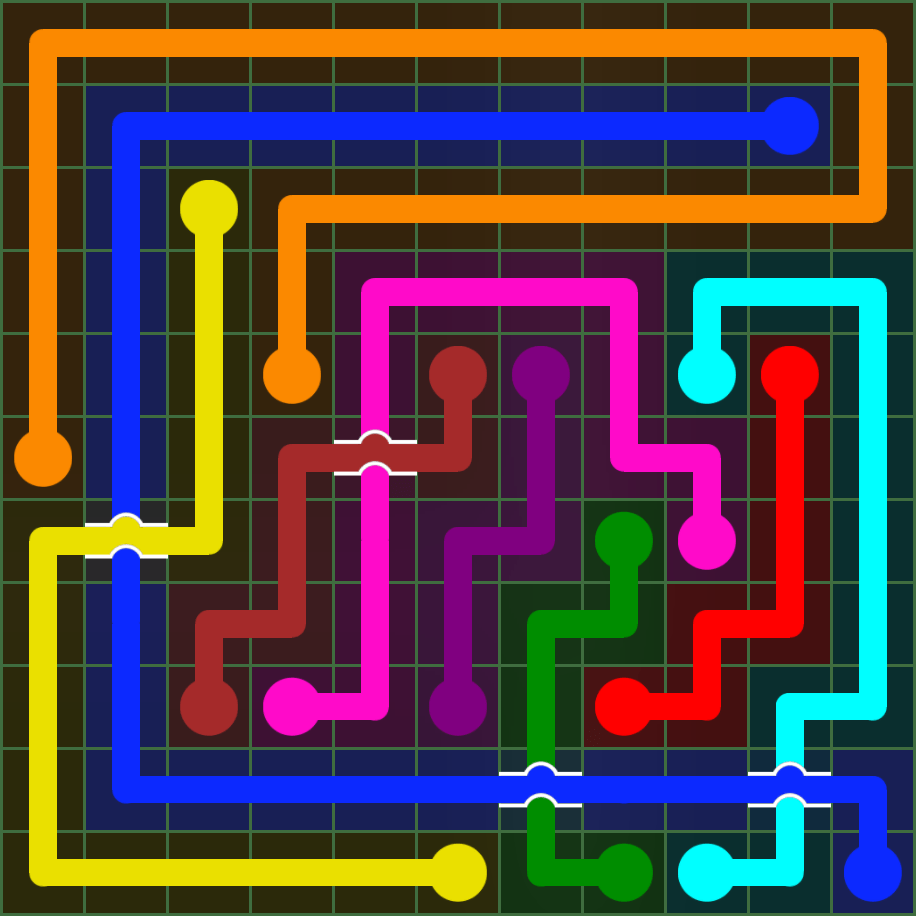 Flow Free 5039 Solution