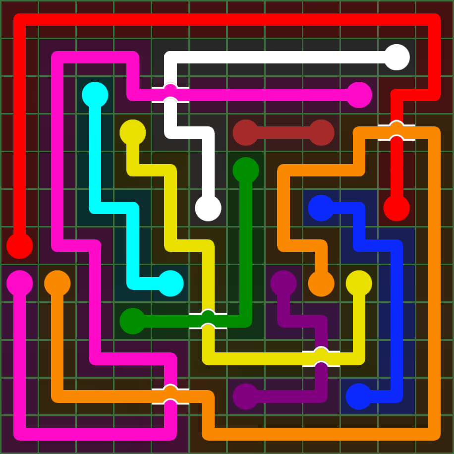 Flow Free 5054 Solution