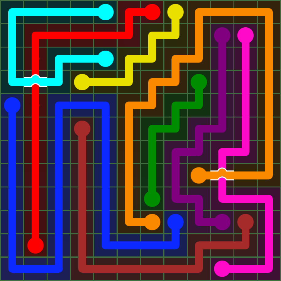 Flow Free 5057 Solution