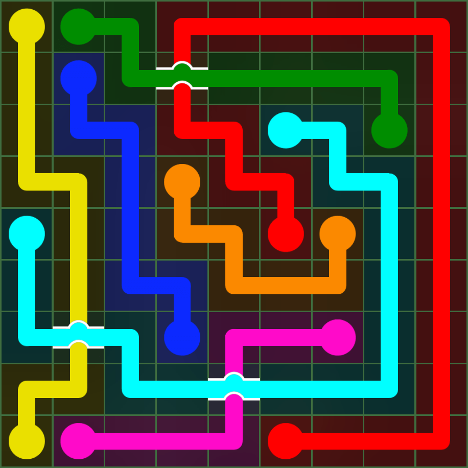 Flow Free 4956 Solution