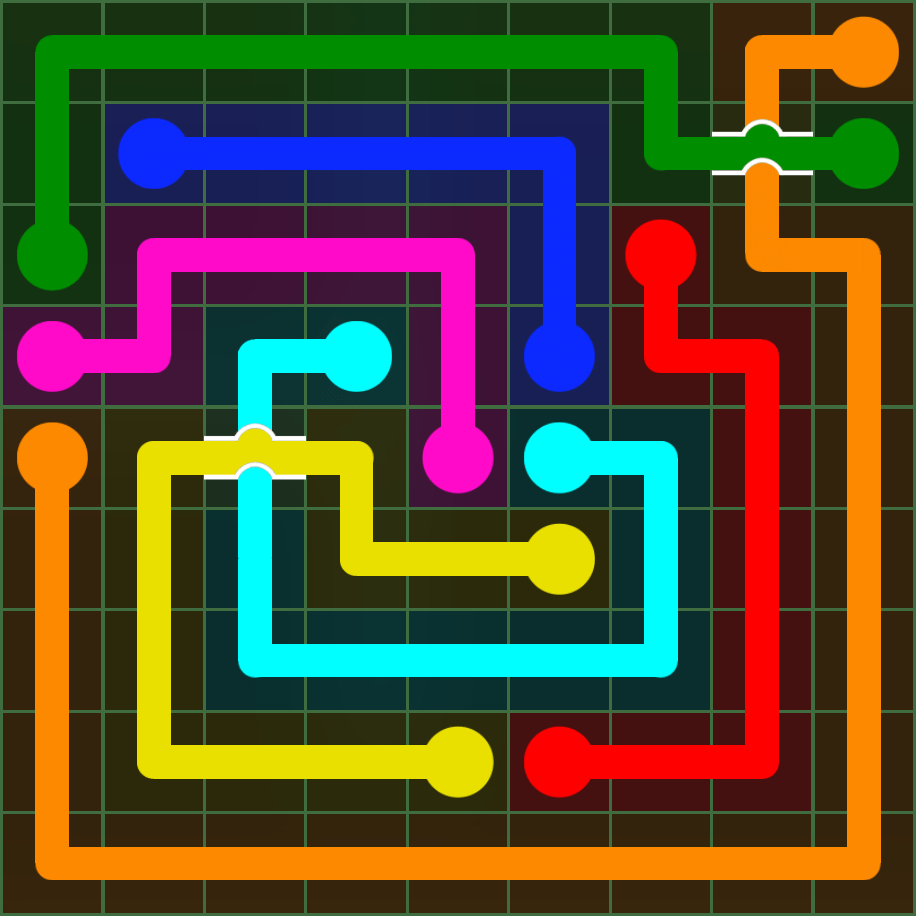 Flow Free 4958 Solution
