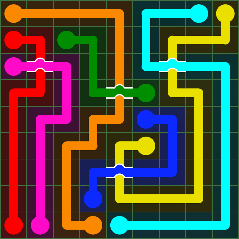 Flow Free 4961 Solution