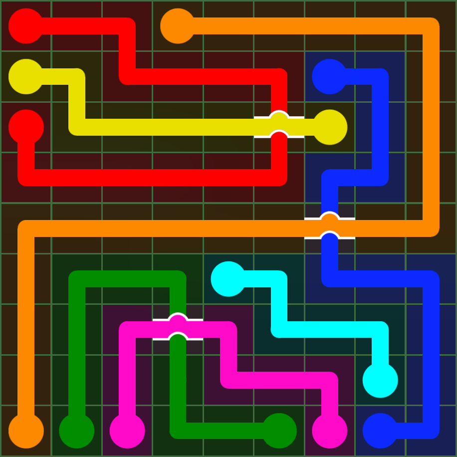 Flow Free 4962 Solution