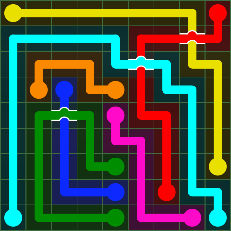 Flow Free 4969 Solution