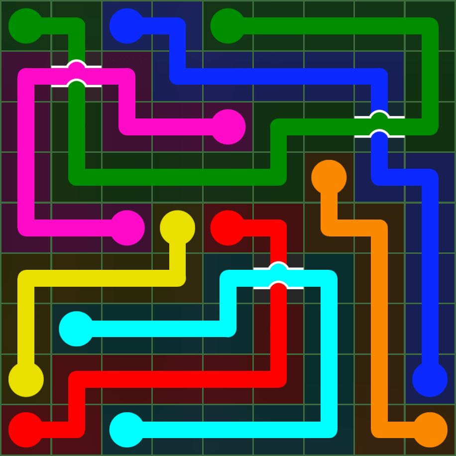 Flow Free 4970 Solution