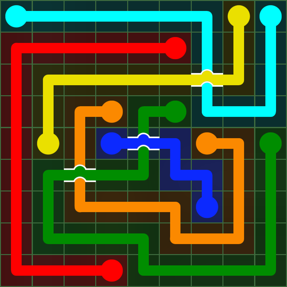 Flow Free 4973 Solution