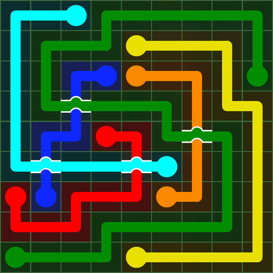 Flow Free 4975 Solution