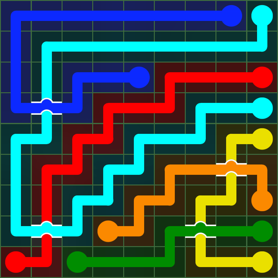 Flow Free 4976 Solution