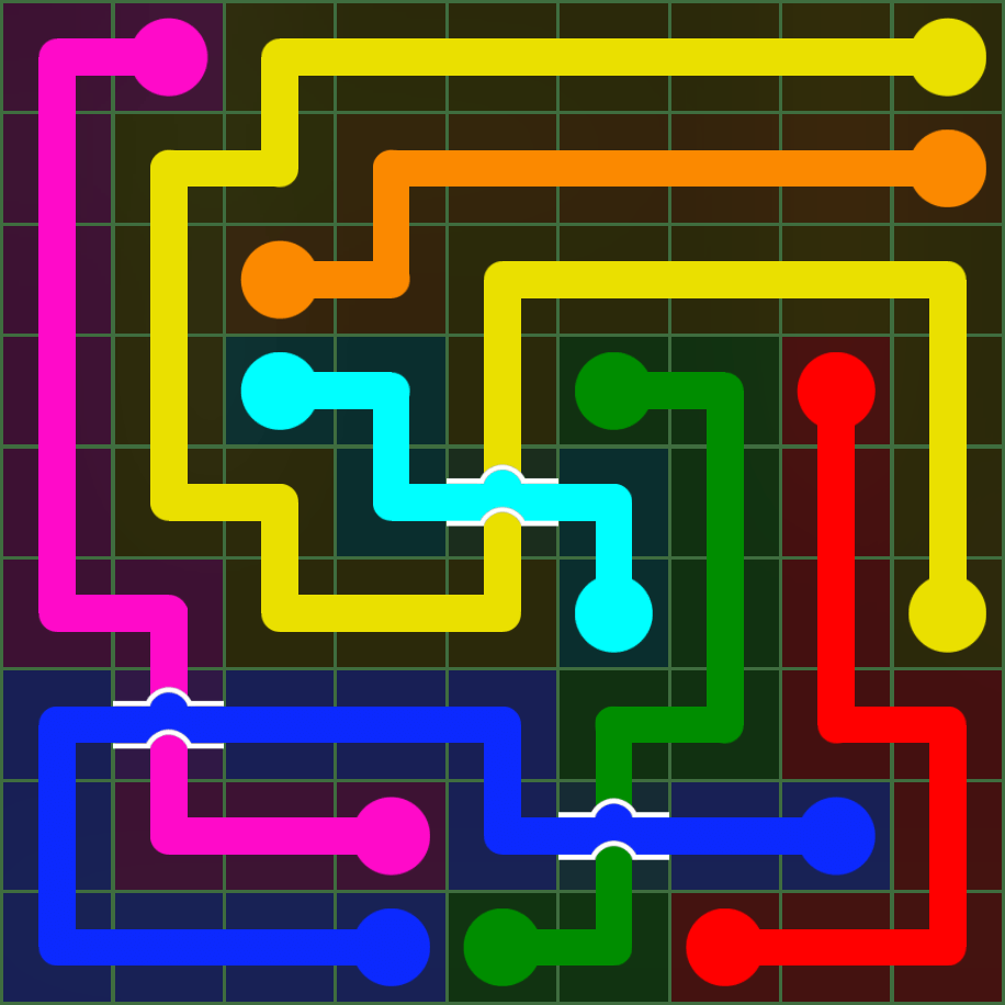Flow Free 4977 Solution