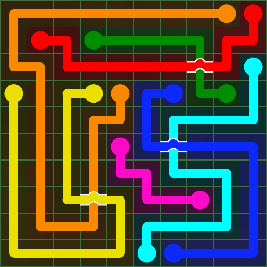 Flow Free 4992 Solution